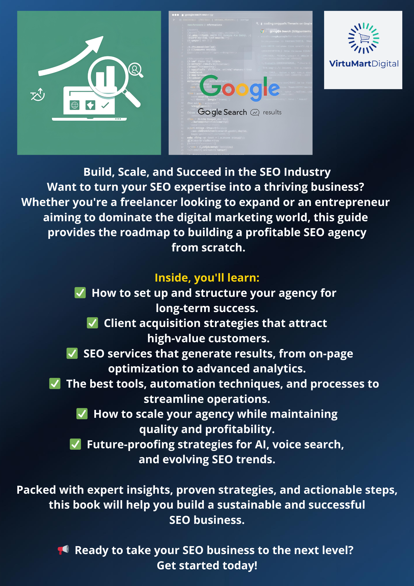 SEO Business: A Comprehensive Guide to Building and Running a Successful Agency